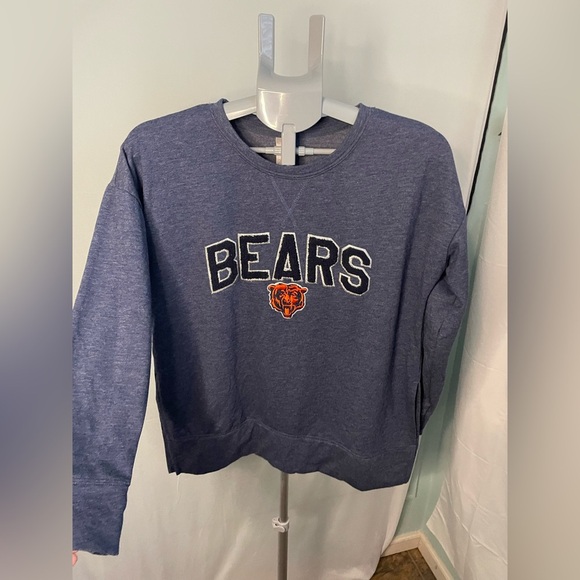 Chicago Bears Navy Sweatshirt SOFT size medium - Picture 5 of 11